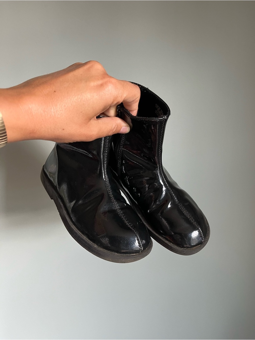 Zara Kids Patent Boots